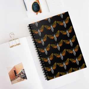 Mystical Moon Witchy Spiral Notebook - Ruled Line 2