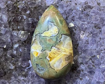 Rainforest Jasper Cabochon