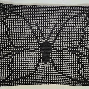 Mariposa/Hada Filet o Crochet de Tapiz