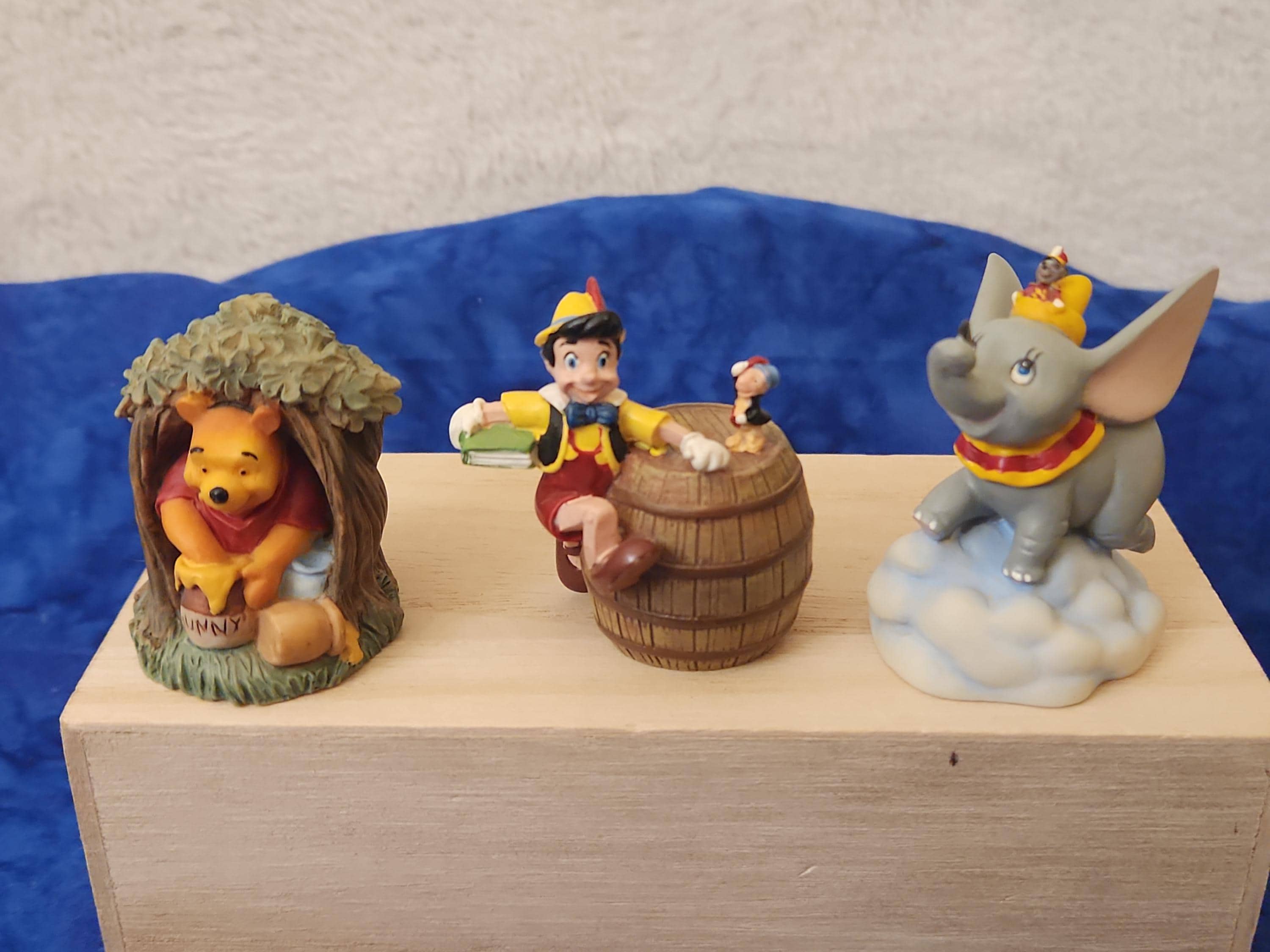 Lenox Disney Thimbles Pooh Bear Pinocchio Dumbo Baloo Aristocats Simba ...