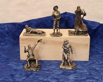 Pewter The Saturday Evening Post 1758 to 1857 Tryin To Study Not According to the Almanac Across The Allegheny Gold! Gold! Big Lobster Catch