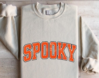 Halloween Sweatshirt, Halloween Gift Hoodie,Spooky Season Shirt, Ghost Halloween