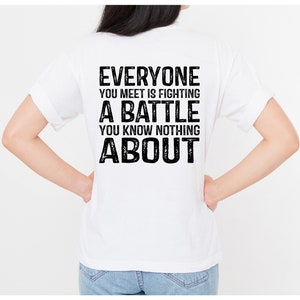 Camiseta "Sé amable": Tú importas, ama a todos, camiseta sobre salud mental imagen 4