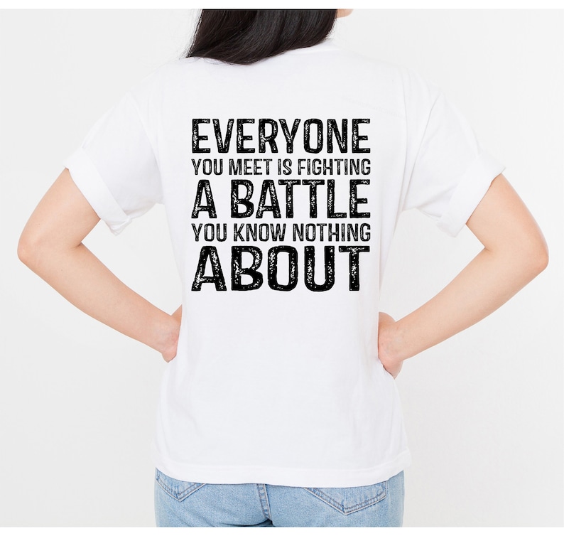 Camiseta "Sé amable": Tú importas, ama a todos, camiseta sobre salud mental imagen 4
