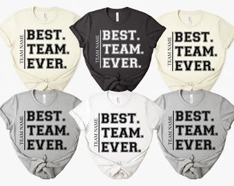 Custom Team T-Shirt: Teacher, Coworker, Staff Appreciation Tees