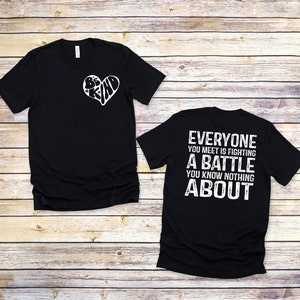 Camiseta "Sé amable": Tú importas, ama a todos, camiseta sobre salud mental imagen 2