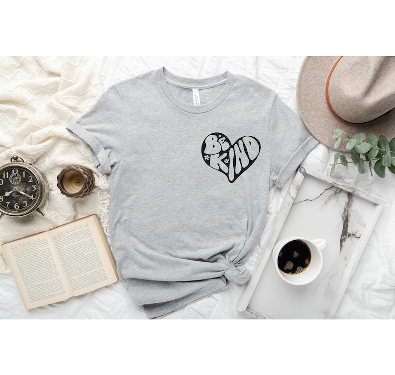 Camiseta "Sé amable": Tú importas, ama a todos, camiseta sobre salud mental imagen 3