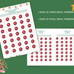Christmas Bingo, Printable Christmas Bingo Game, Christmas Party ...
