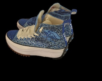 Inspired bedazzled Zeta Amicae bling out shoes