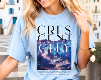 Crescent City Cityscape Graphic Tee