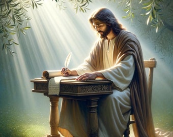 Jesus' Personalised Letters: Divine Guidance & Blessings - Christ Consciousness - A Channelled Letter From Jesus, Same Day, 1200 Word PDF