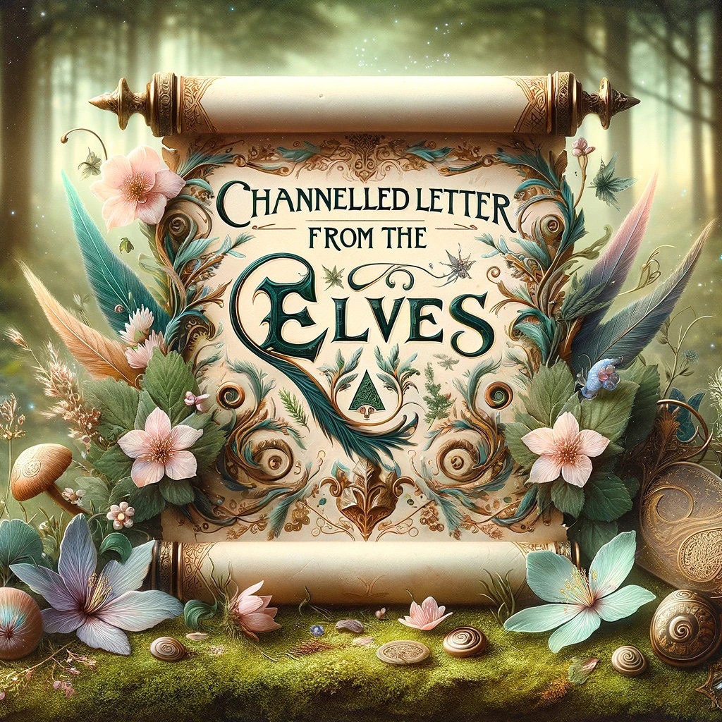Elvish Guidance and Elven Secrets - Discover Ancient Wisdom: Channelled Letter from the Elves, In-Depth, Same Day Delivery, 400+ Words