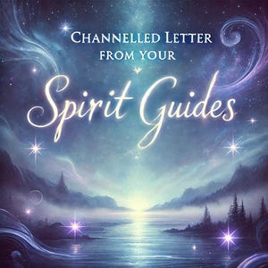 Guía del Más Allá: Carta personalizada canalizada de tus guías espirituales - Ilumina tu camino espiritual - Entrega el mismo día, más de 400 palabras