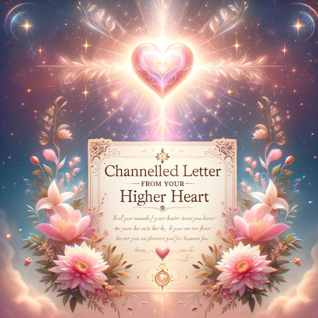 Higher Heart Channelling - Embrace Divine Love: Profound, Heartfelt Insights and Guidance, Channelled & Delivered Same Day, 400+ Words