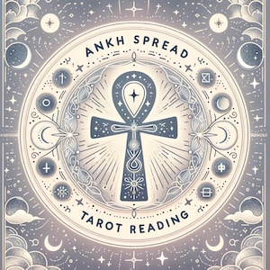 Perspectivas espirituales profundas: Tirada de Ankh, lectura de tarot el mismo día para claridad y comprensión espiritual - Tirada de 8 cartas, más de 400 palabras en profundidad
