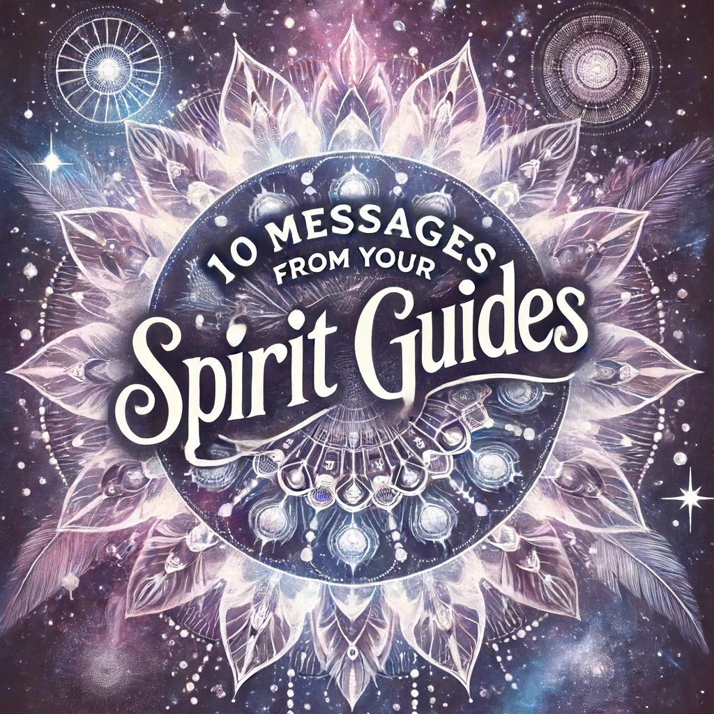 10 Messages from Your Spirit Guides - Receive Guidance & Insight - Channelled Reading - Deeply Resonant Messages, 500+ Words - Just For You!