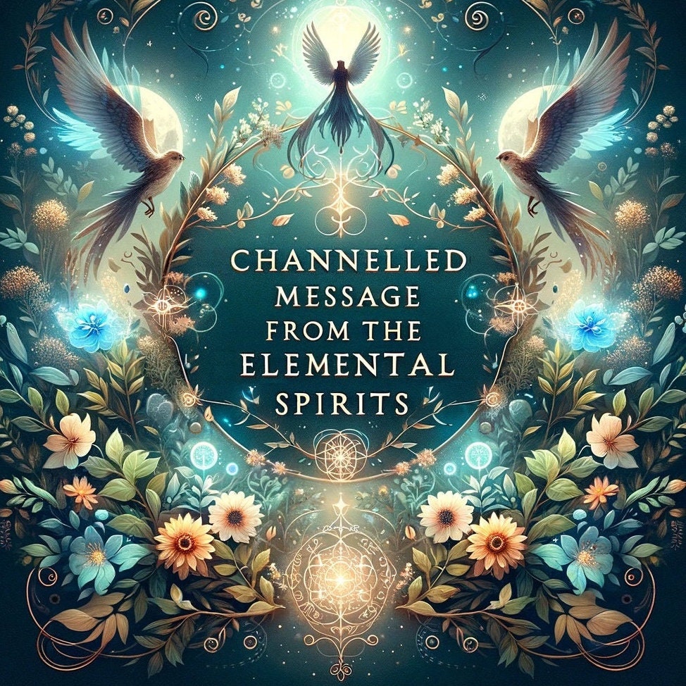 Connect with Nature's Wisdom: Channelled Message from the Elemental Spirits - Spiritual Guidance Delivered Within 24 Hours
