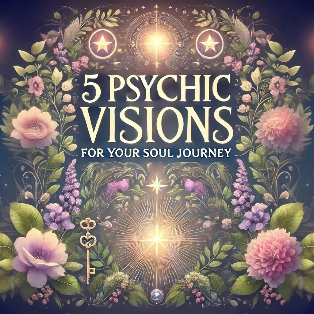 5 Psychic Visions For Your Soul Journey - Detailed Reading for Spiritual Insights