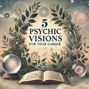 Psychic Reading for Career - 5 Psychic Visions For Your Career - Detailed Reading for Career Insights