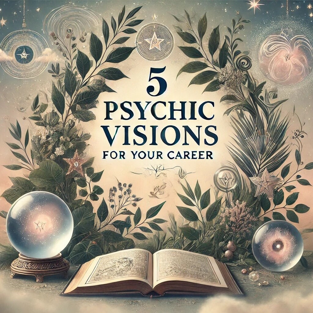 Psychic Reading for Career - 5 Psychic Visions For Your Career - Detailed Reading for Career Insights