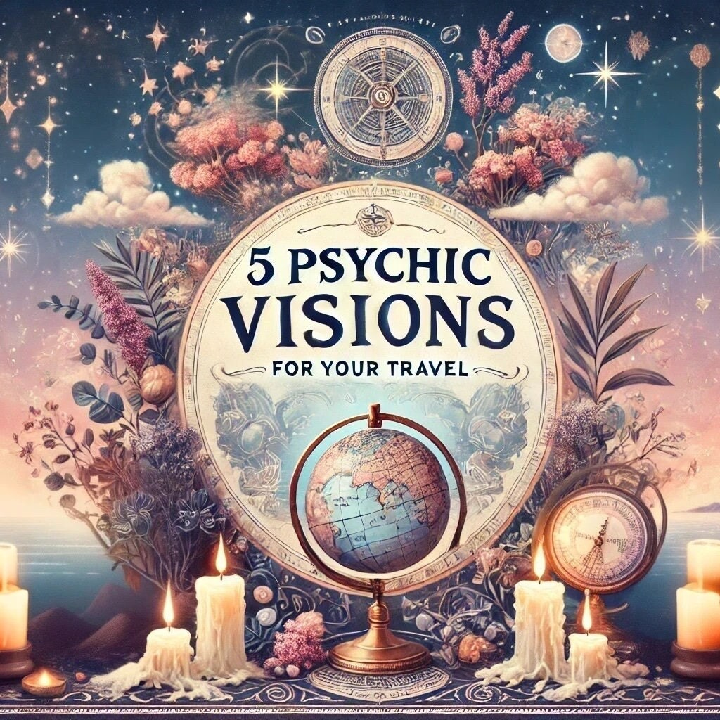 5 Psychic Visions For Your Travel - Detailed Reading for Travel and Adventure Insights