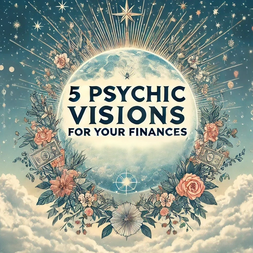 Psychic Reading For Finances - Psychic Visions For Your Money Situation - Detailed Reading for Financial Insights