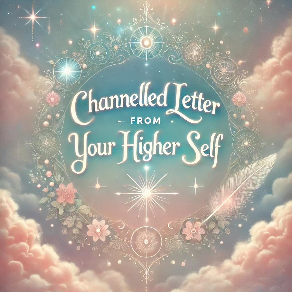 Letter From Your Higher Self - Uncover Your Soul's Voice: Personalised & Channelled In-Depth Divine Guidance, Same Day Delivery, 400+ Words