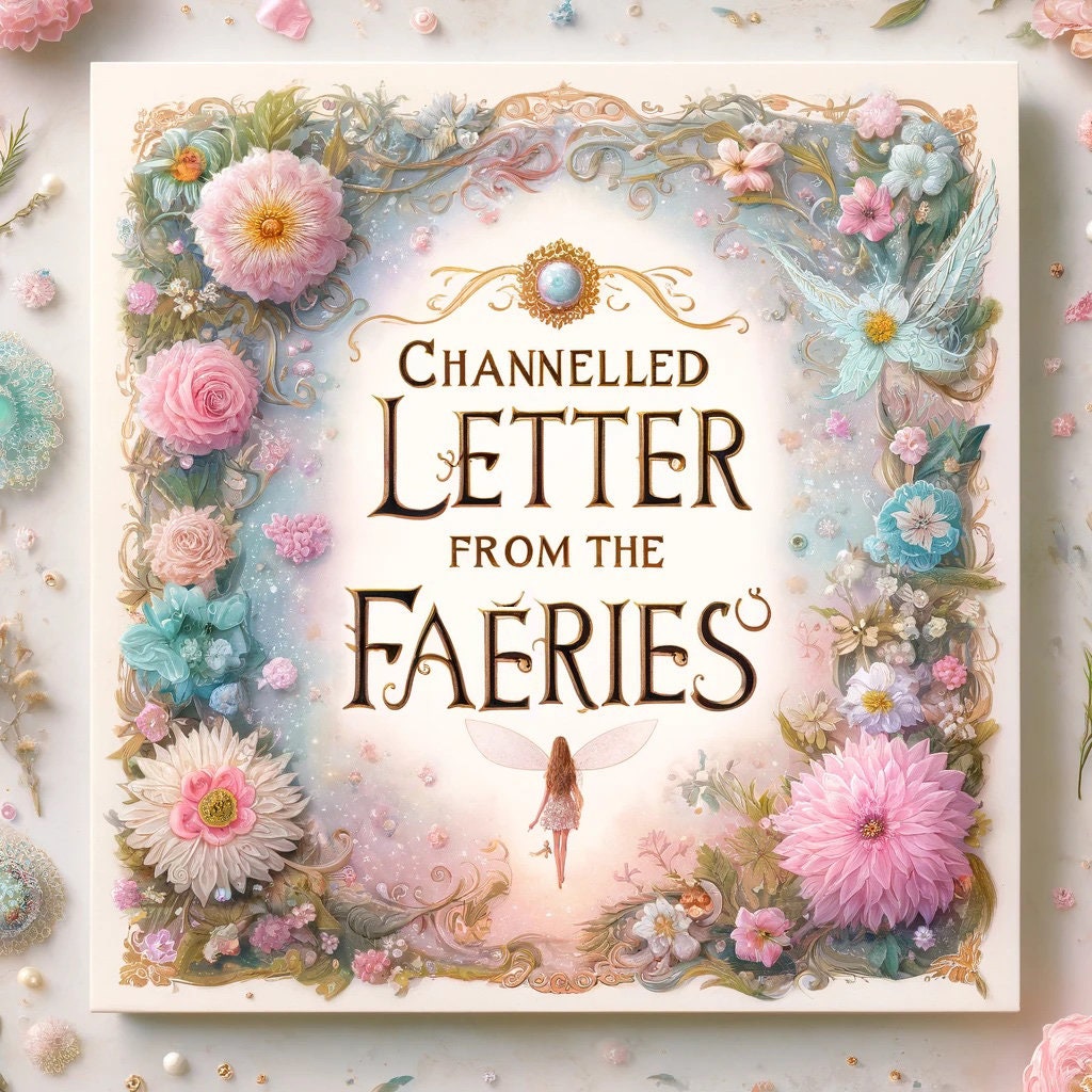 Discover Magic: Channelled Letter from the Faeries - Enchanting Guidance and Wisdom , Same Day, 400+ Words