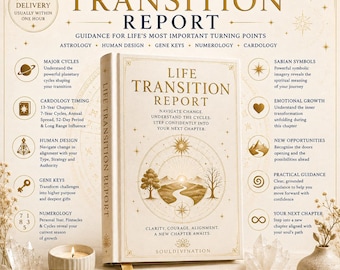 Life Transition Reading | Saturn Return, Career Change, Spiritual Awakening & Personal Growth PDF