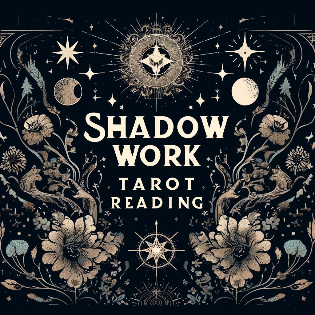Shadow Work Tarot Reading - Same Day - Confront and Heal Your Shadow Self - Profoundly Insightful, Detailed, Accurate & In-depth, 400+ Words