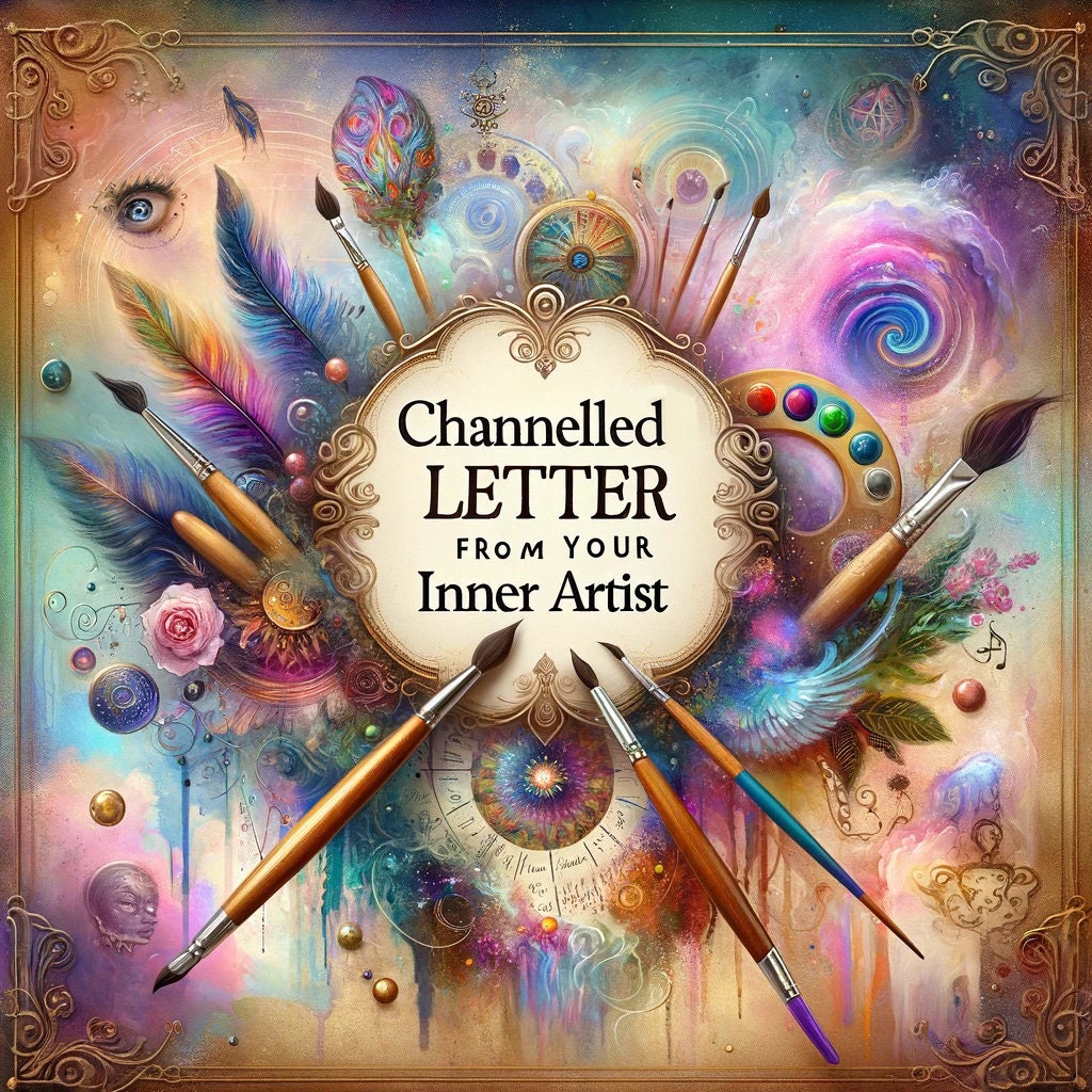 Inner Artist's Channelled Letter, Just For You! Unleash Your Creative Spirit: Inspired Guidance & Artistic Awakening Delivered Within 24Hrs