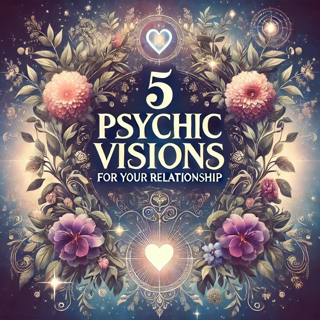 5 Psychic Visions For Your Relationship - Detailed Reading for Relationship Insights - Same Day, 500Words+ PDF
