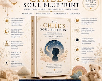 Child Astrology Reading | Human Design Child Report, Parenting Guide, Numerology & Soul Blueprint PDF