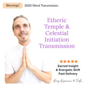 Etheric Temple Celestial Initiation | Divine Channelled Transmission | Spiritual Activation & Soul Codes | 2000+ Words