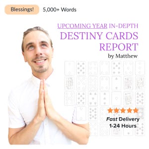 Destiny Card Report voor het komende jaar: uitgebreid lezen van 5000+ woorden voor je volgende geboortejaar, diepgaande voorspelling om de toekomst te verlichten