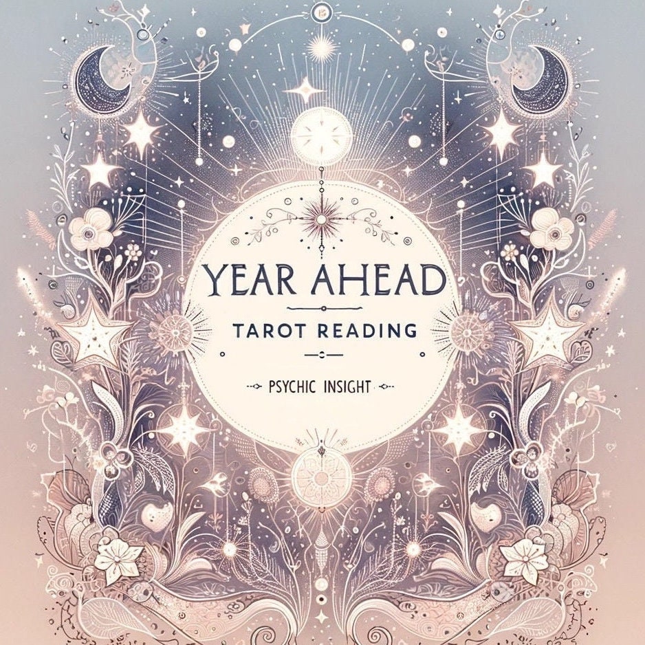 The Year Ahead: Personalised Same Day Tarot Reading for Insight and Guidance - Discover Your Year Ahead & Be Amazed! In-depth 400+ Words