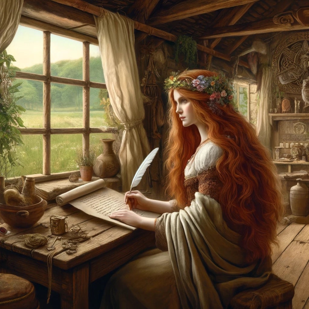 Brigid's Personalised Letters: Discover Divine Guidance, Sacred Wisdom & Inspiration - Channelled Letter From Brigid, Same Day, 400+ Words