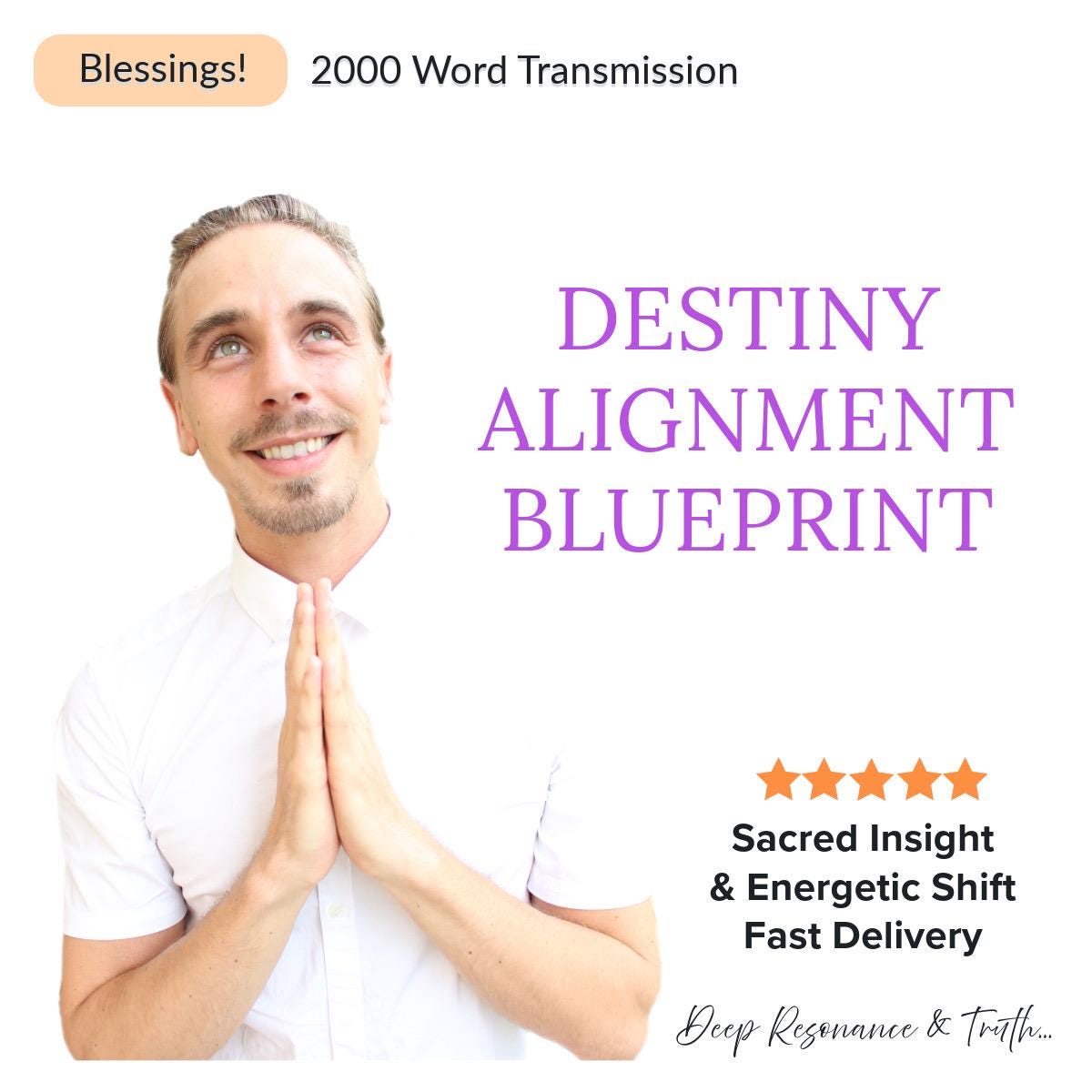 Destiny Alignment Blueprint | Soul Path Transmission & Divine Activation | Over 2000 Words