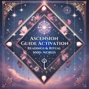 Ascension Guide Activation – Connect with Your Higher Guides & Evolve Spiritually – Tarot, Channelled Letter, and Ritual