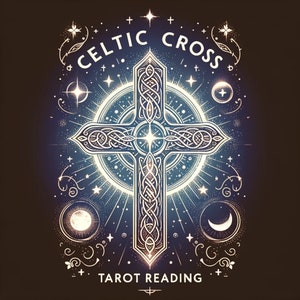 Une série complète de 10 cartes Croix celtique : lecture de tarot le même jour pour un aperçu et des conseils - Lecture psychique en une question, réponses divines