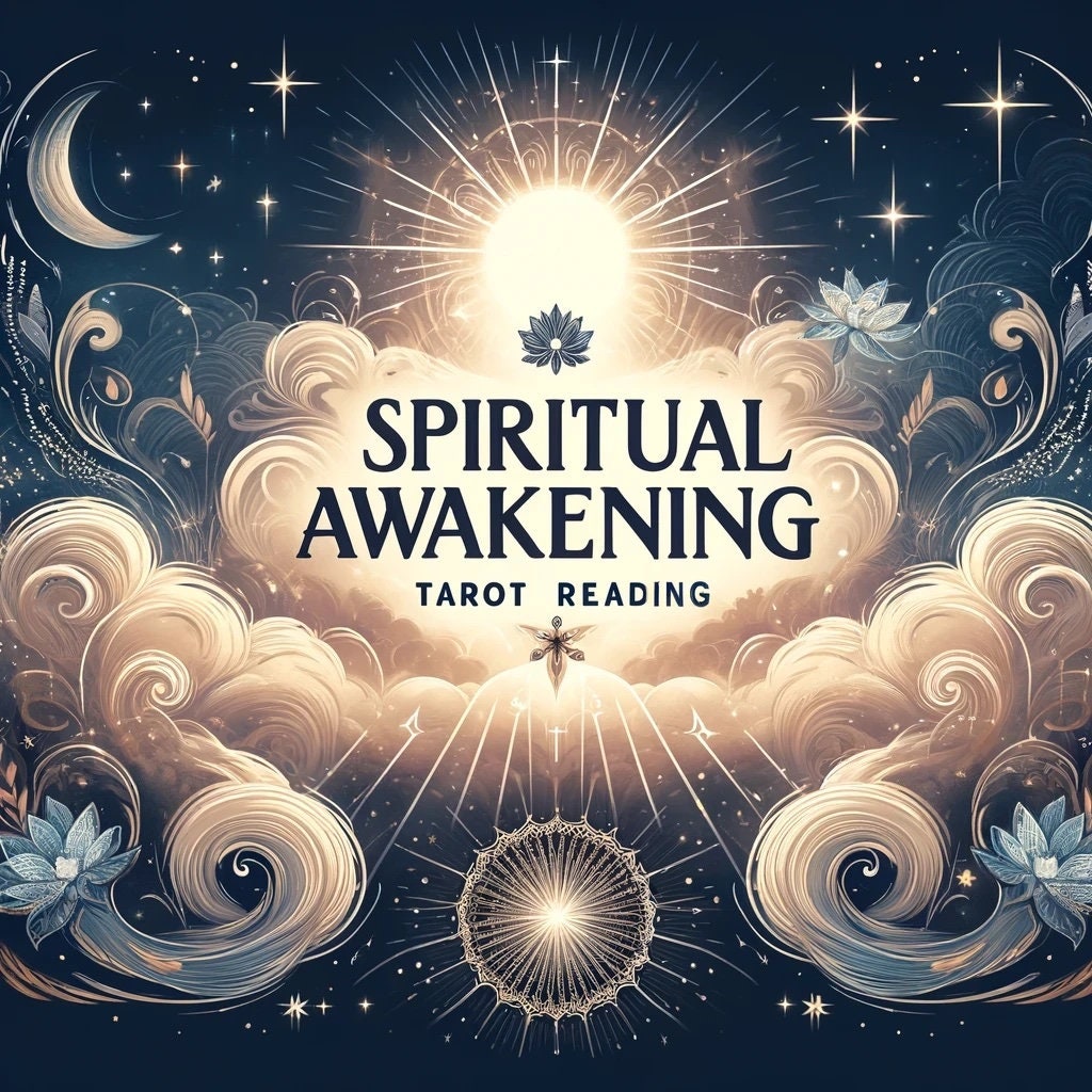 Spiritual Awakening Tarot Reading - Same Day - Initiate Your Spiritual Journey - Insightful, Detailed, Transformative & In-depth, 400+ Words