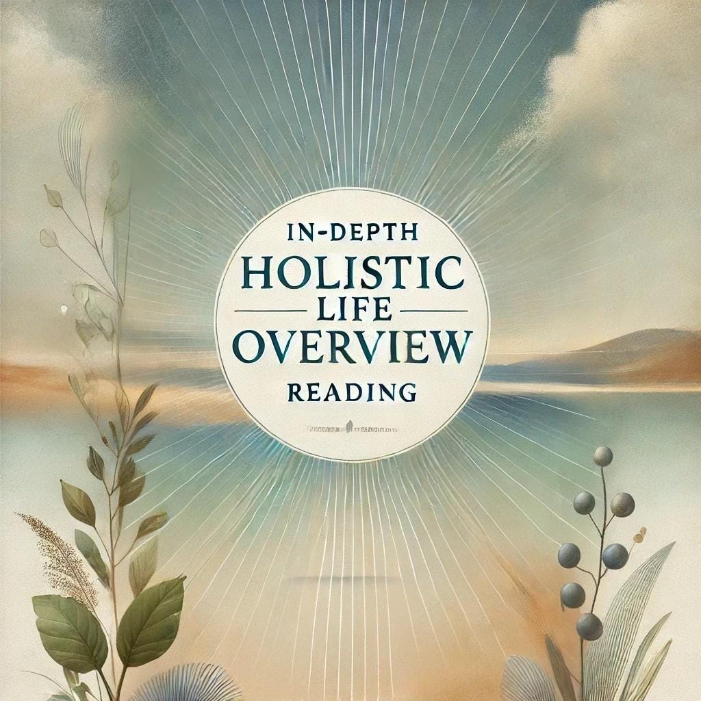 Full Psychic Reading - Holistic Life Overview: Personalised In-Depth Reading Exploring ALL Aspects of Your Life - Same Day - 2000+ Words