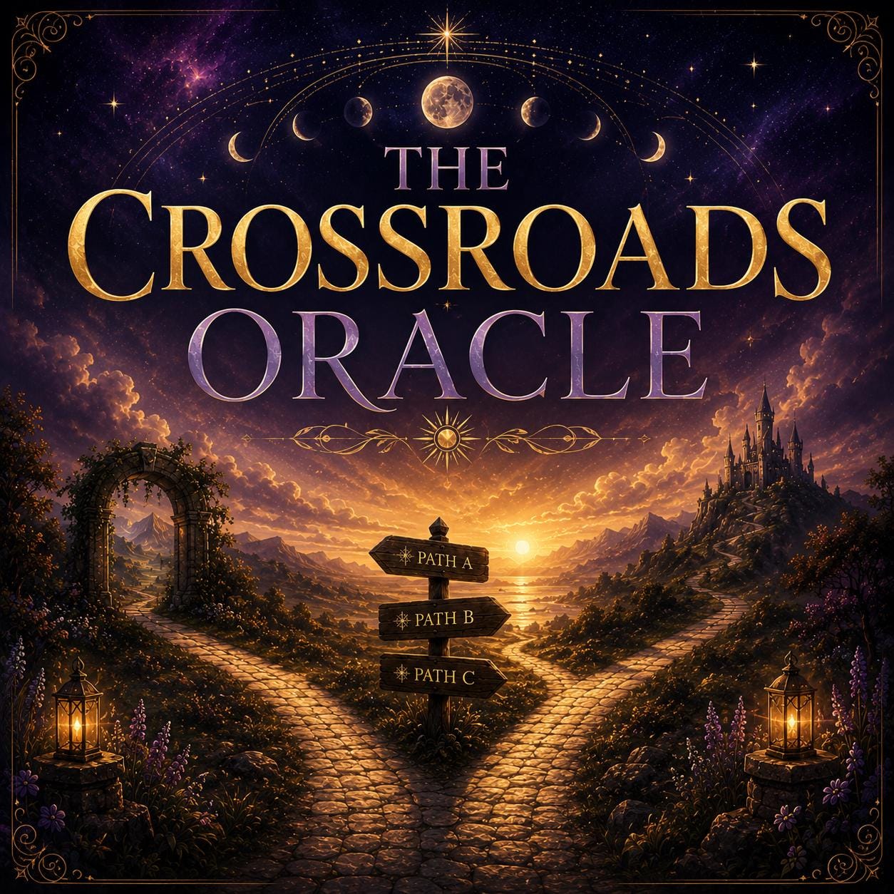 The Crossroads Oracle – For comparing timelines, clarifying choices, and revealing the strongest future among competing paths