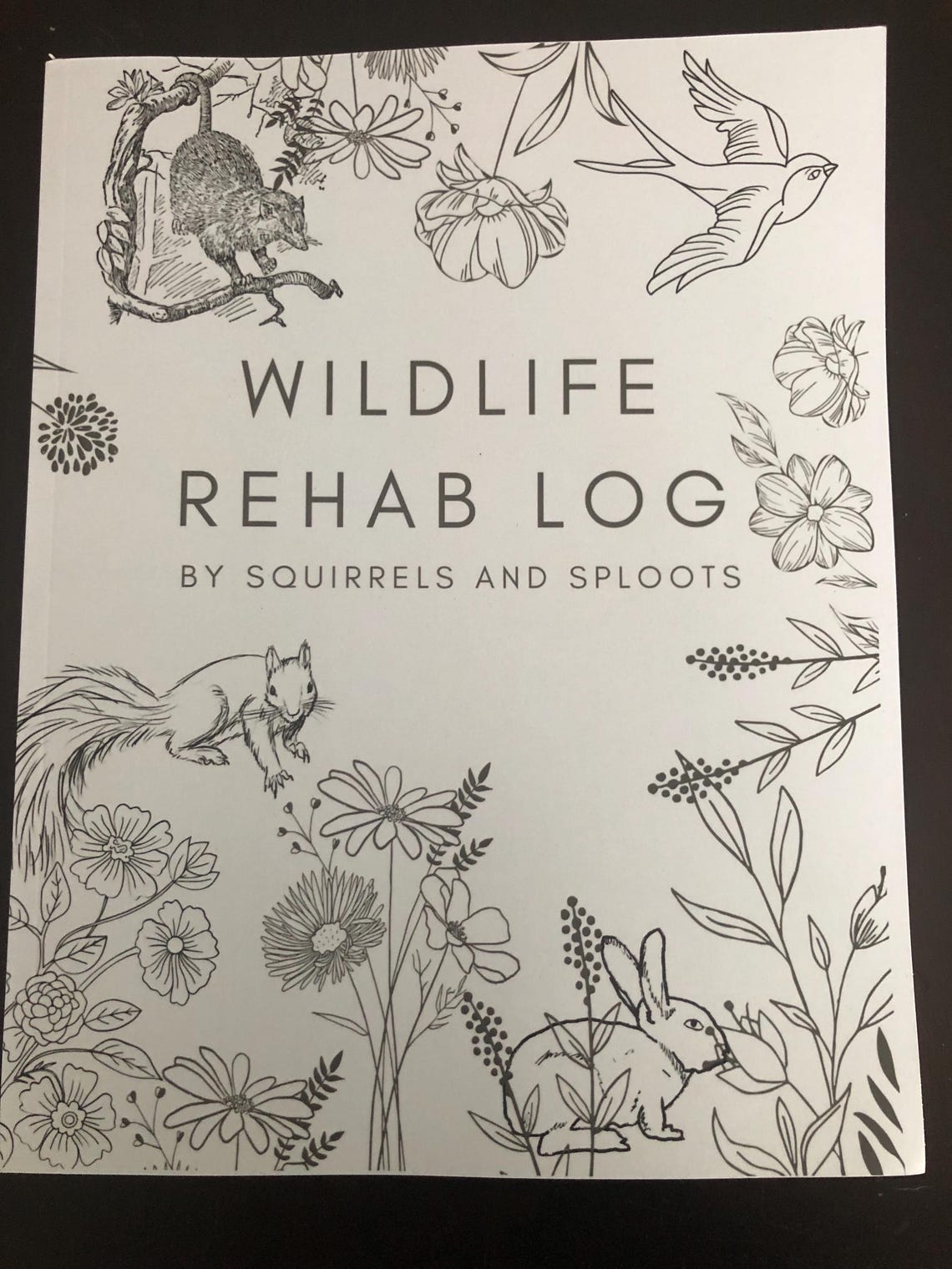Wildlife Rehabilitation Log Book - Journal for Tracking and Rehab ...