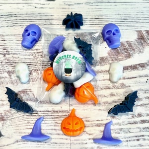 Witches Brew Wax Melt Charms (1 oz each) + FREE Wax Sample and FREE Gift! Gifts Under 5, Halloween Wax, Spooky Wax.