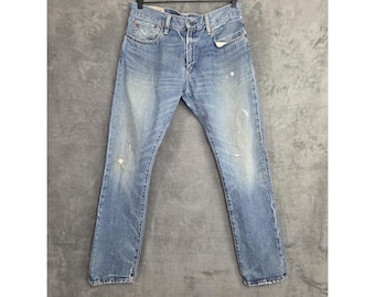 Vintage Polo Ralph Lauren Men's Jeans 33x30 (32x28.5) Classic Distressed