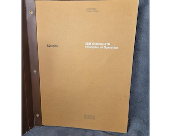 IBM Sytem/380  - Principles Of Operations 1976