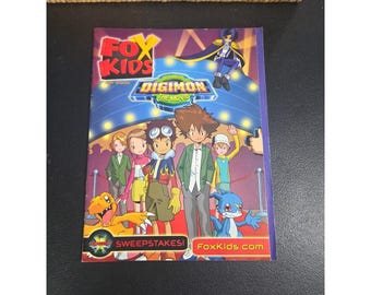 Fox Kids Magazine Fall 2000 Digimon