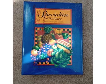 Recipes Cookbook South Fork Baptist Church Winston Salem, NC 1998 Binder