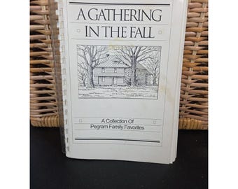 Pegram Family Favorites Cookbook Family Reunion A Gathering In The Fall 1992